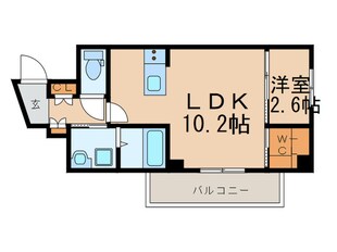 アクアステージ美野島の物件間取画像